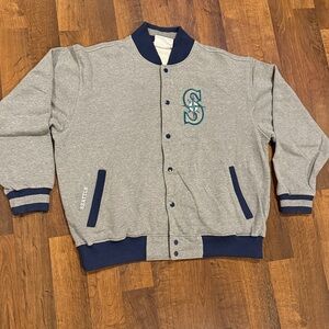 Vintage Mens XL Genuine Merchandise Mariners button up sweater jacket